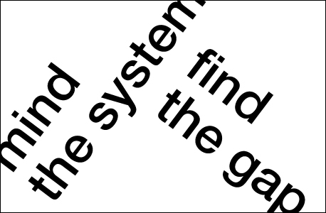 Waterdrawing & Liquid Architecture in 'Mind the System, Find the Gap'.